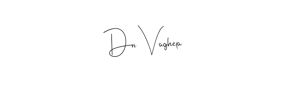 Create a beautiful signature design for name Dn Vaghela. With this signature (Andilay-7BmLP) fonts, you can make a handwritten signature for free. Dn Vaghela signature style 4 images and pictures png
