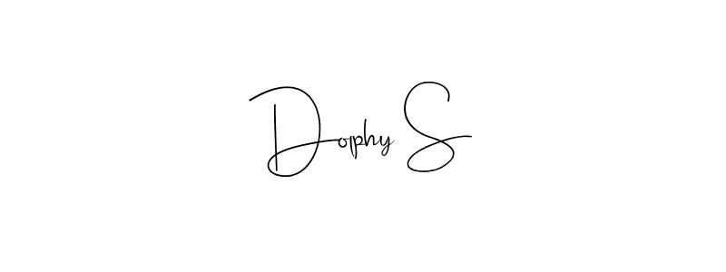 Create a beautiful signature design for name Dolphy S. With this signature (Andilay-7BmLP) fonts, you can make a handwritten signature for free. Dolphy S signature style 4 images and pictures png