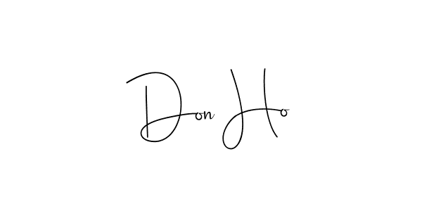 This is the best signature style for the Don Ho name. Also you like these signature font (Andilay-7BmLP). Mix name signature. Don Ho signature style 4 images and pictures png