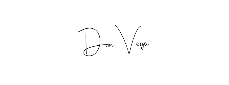 Make a beautiful signature design for name Don Vega. With this signature (Andilay-7BmLP) style, you can create a handwritten signature for free. Don Vega signature style 4 images and pictures png
