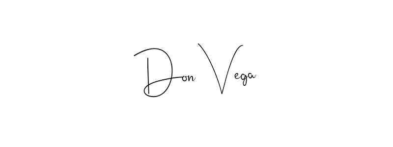 Also You can easily find your signature by using the search form. We will create Don Vega name handwritten signature images for you free of cost using Andilay-7BmLP sign style. Don Vega signature style 4 images and pictures png