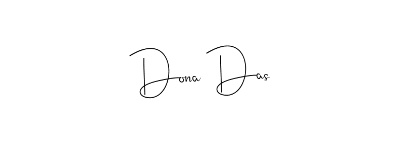 You should practise on your own different ways (Andilay-7BmLP) to write your name (Dona Das) in signature. don't let someone else do it for you. Dona Das signature style 4 images and pictures png