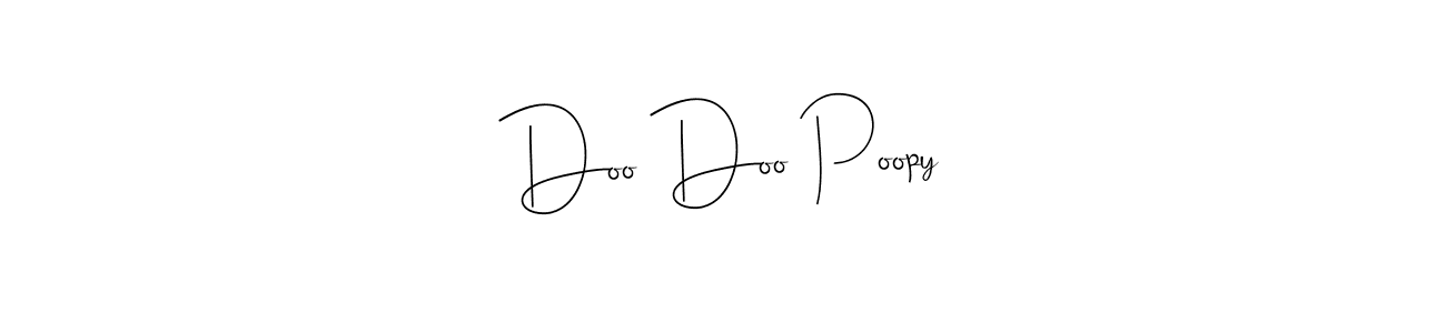 This is the best signature style for the Doo Doo Poopy name. Also you like these signature font (Andilay-7BmLP). Mix name signature. Doo Doo Poopy signature style 4 images and pictures png