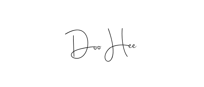 Once you've used our free online signature maker to create your best signature Andilay-7BmLP style, it's time to enjoy all of the benefits that Doo Hee name signing documents. Doo Hee signature style 4 images and pictures png