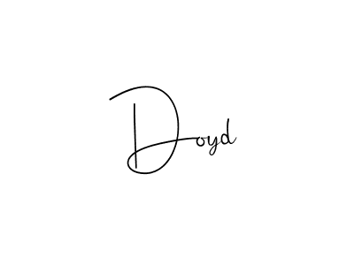 Design your own signature with our free online signature maker. With this signature software, you can create a handwritten (Andilay-7BmLP) signature for name Doyd. Doyd signature style 4 images and pictures png