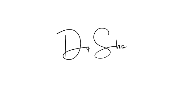 How to make Dq Sha name signature. Use Andilay-7BmLP style for creating short signs online. This is the latest handwritten sign. Dq Sha signature style 4 images and pictures png