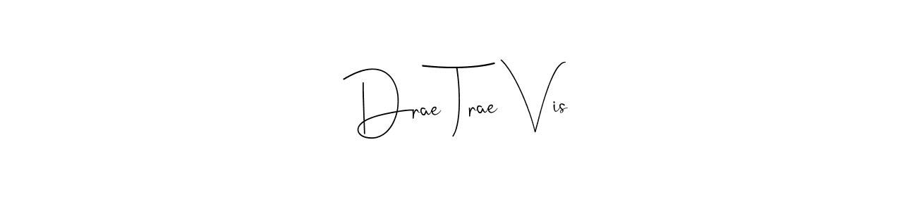 Make a beautiful signature design for name Dræ Træ Vis. Use this online signature maker to create a handwritten signature for free. Dræ Træ Vis signature style 4 images and pictures png