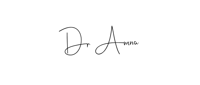 Make a short Dr Amna signature style. Manage your documents anywhere anytime using Andilay-7BmLP. Create and add eSignatures, submit forms, share and send files easily. Dr Amna signature style 4 images and pictures png