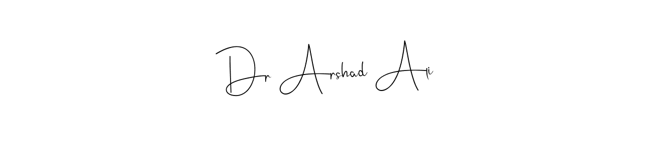 How to Draw Dr Arshad Ali signature style? Andilay-7BmLP is a latest design signature styles for name Dr Arshad Ali. Dr Arshad Ali signature style 4 images and pictures png