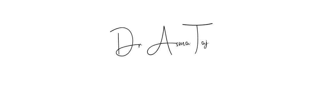 See photos of Dr Asma Taj official signature by Spectra . Check more albums & portfolios. Read reviews & check more about Andilay-7BmLP font. Dr Asma Taj signature style 4 images and pictures png