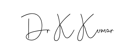 How to make Dr K Kumar signature? Andilay-7BmLP is a professional autograph style. Create handwritten signature for Dr K Kumar name. Dr K Kumar signature style 4 images and pictures png