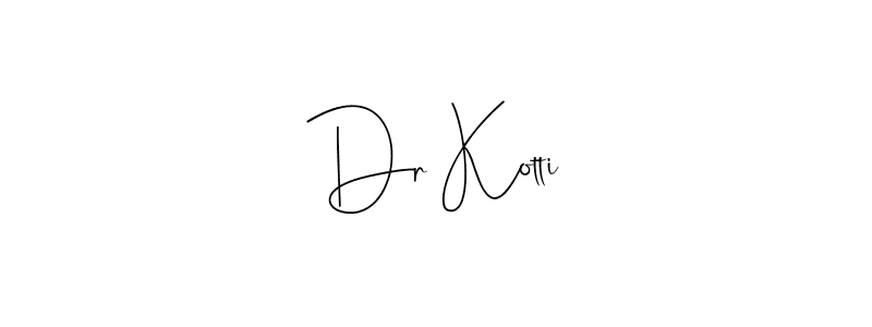 Here are the top 10 professional signature styles for the name Dr Kotti. These are the best autograph styles you can use for your name. Dr Kotti signature style 4 images and pictures png