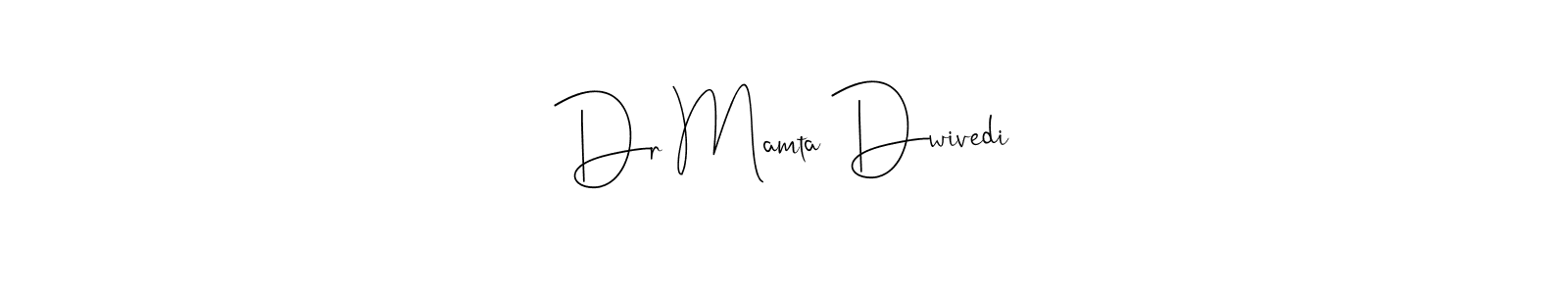 Also You can easily find your signature by using the search form. We will create Dr Mamta Dwivedi name handwritten signature images for you free of cost using Andilay-7BmLP sign style. Dr Mamta Dwivedi signature style 4 images and pictures png