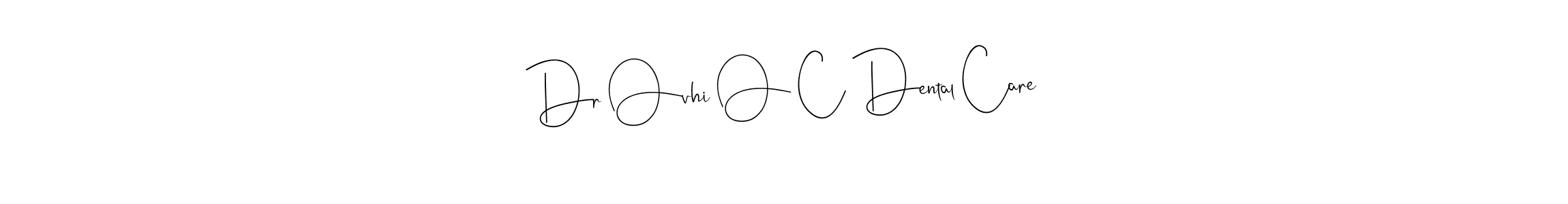 The best way (Andilay-7BmLP) to make a short signature is to pick only two or three words in your name. The name Dr Ovhi O C Dental Care include a total of six letters. For converting this name. Dr Ovhi O C Dental Care signature style 4 images and pictures png