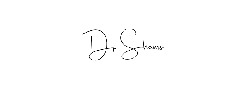 Dr Shams stylish signature style. Best Handwritten Sign (Andilay-7BmLP) for my name. Handwritten Signature Collection Ideas for my name Dr Shams. Dr Shams signature style 4 images and pictures png