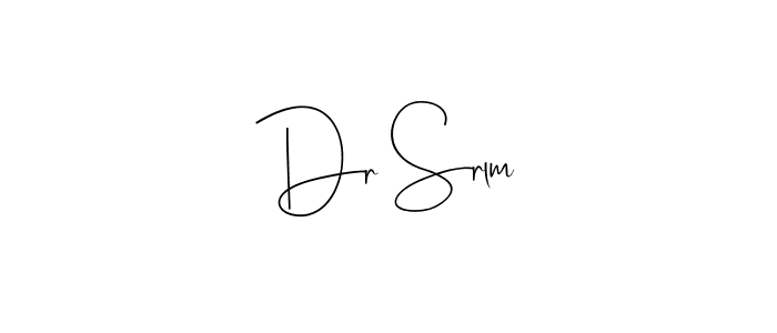 Best and Professional Signature Style for Dr Srlm. Andilay-7BmLP Best Signature Style Collection. Dr Srlm signature style 4 images and pictures png