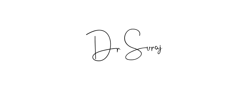 How to make Dr Suraj signature? Andilay-7BmLP is a professional autograph style. Create handwritten signature for Dr Suraj name. Dr Suraj signature style 4 images and pictures png