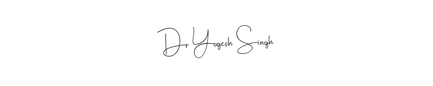 Similarly Andilay-7BmLP is the best handwritten signature design. Signature creator online .You can use it as an online autograph creator for name Dr Yogesh Singh. Dr Yogesh Singh signature style 4 images and pictures png
