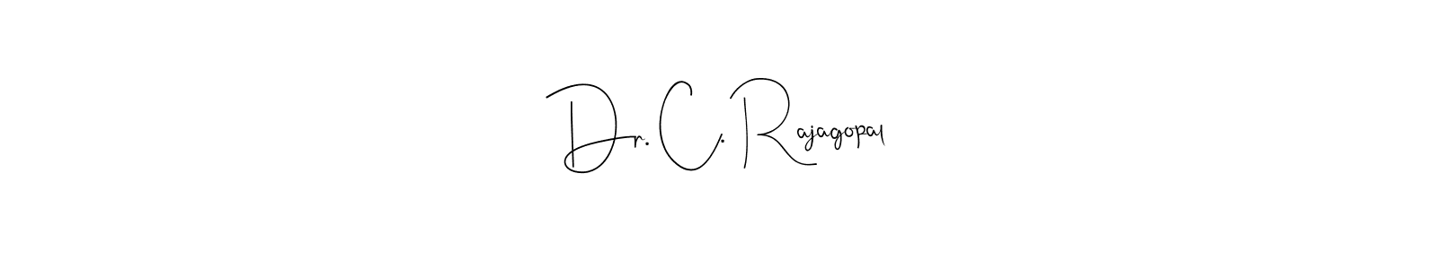 You can use this online signature creator to create a handwritten signature for the name Dr. C. Rajagopal. This is the best online autograph maker. Dr. C. Rajagopal signature style 4 images and pictures png