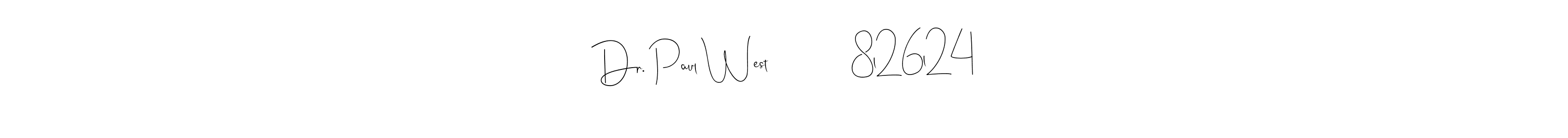 Dr. Paul West              8l26l24 stylish signature style. Best Handwritten Sign (Andilay-7BmLP) for my name. Handwritten Signature Collection Ideas for my name Dr. Paul West              8l26l24. Dr. Paul West              8l26l24 signature style 4 images and pictures png