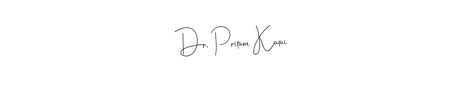 Here are the top 10 professional signature styles for the name Dr. Pritam Kalai. These are the best autograph styles you can use for your name. Dr. Pritam Kalai signature style 4 images and pictures png