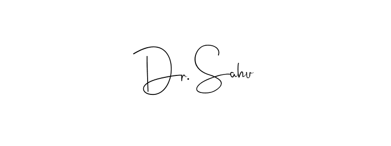 Design your own signature with our free online signature maker. With this signature software, you can create a handwritten (Andilay-7BmLP) signature for name Dr. Sahu. Dr. Sahu signature style 4 images and pictures png