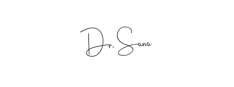 Check out images of Autograph of Dr. Sana name. Actor Dr. Sana Signature Style. Andilay-7BmLP is a professional sign style online. Dr. Sana signature style 4 images and pictures png
