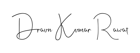 The Andilay-7BmLP font gives name Draun Kumar Rawat a signature that looks effortless yet distinguished. Download high-res PNG instantly. Draun Kumar Rawat signature style 4 images and pictures png