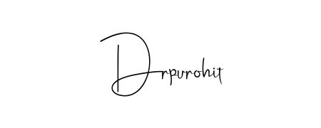 If you are searching for the best signature style for your name Drpurohit, here we have designed multiple signature styles using Andilay-7BmLP. Drpurohit signature style 4 images and pictures png