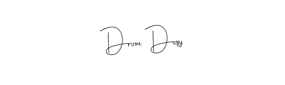 The best way (Andilay-7BmLP) to make a short signature is to pick only two or three words in your name. The name Drum Dolly include a total of six letters. For converting this name. Drum Dolly signature style 4 images and pictures png