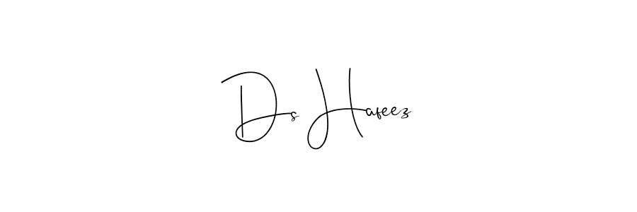 Make a beautiful signature design for name Ds Hafeez. Use this online signature maker to create a handwritten signature for free. Ds Hafeez signature style 4 images and pictures png
