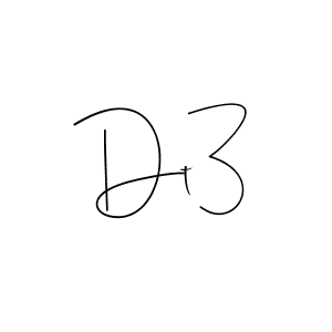 Create a beautiful signature design for name Dt3. With this signature (Andilay-7BmLP) fonts, you can make a handwritten signature for free. Dt3 signature style 4 images and pictures png