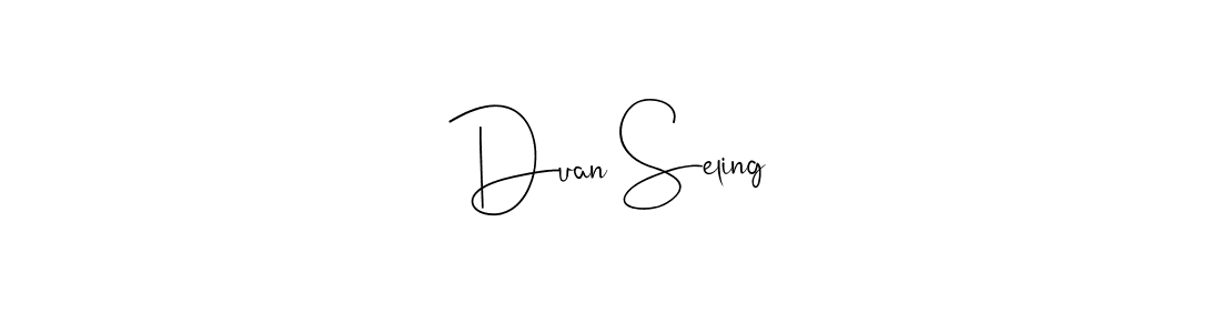 Andilay-7BmLP is a professional signature style that is perfect for those who want to add a touch of class to their signature. It is also a great choice for those who want to make their signature more unique. Get Duan Seling name to fancy signature for free. Duan Seling signature style 4 images and pictures png