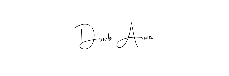 Best and Professional Signature Style for Dumb Anna. Andilay-7BmLP Best Signature Style Collection. Dumb Anna signature style 4 images and pictures png