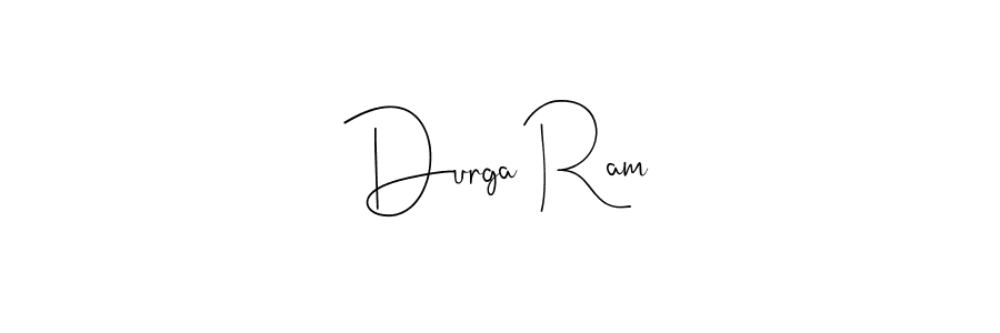 How to make Durga Ram name signature. Use Andilay-7BmLP style for creating short signs online. This is the latest handwritten sign. Durga Ram signature style 4 images and pictures png