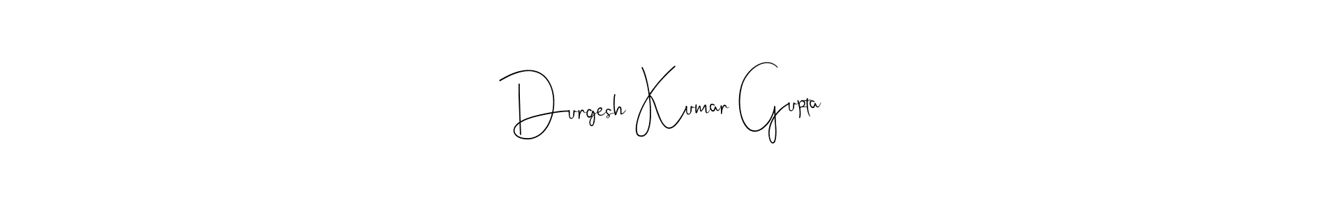 It looks lik you need a new signature style for name Durgesh Kumar Gupta. Design unique handwritten (Andilay-7BmLP) signature with our free signature maker in just a few clicks. Durgesh Kumar Gupta signature style 4 images and pictures png