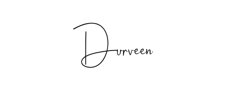 If you are searching for the best signature style for your name Durveen, here we have designed multiple signature styles using Andilay-7BmLP. Durveen signature style 4 images and pictures png