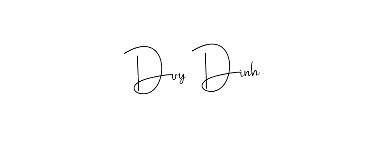 Design your own signature with our free online signature maker. With this signature software, you can create a handwritten (Andilay-7BmLP) signature for name Duy Dinh. Duy Dinh signature style 4 images and pictures png