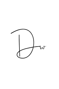 Similarly Andilay-7BmLP is the best handwritten signature design. Signature creator online .You can use it as an online autograph creator for name Dw. Dw signature style 4 images and pictures png