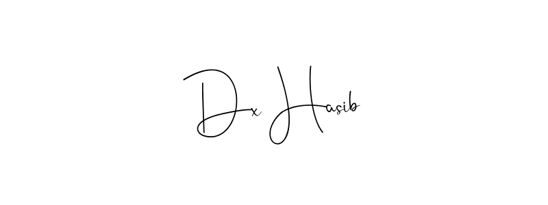 Use a signature maker to create a handwritten signature online. With this signature software, you can design (Andilay-7BmLP) your own signature for name Dx Hasib. Dx Hasib signature style 4 images and pictures png