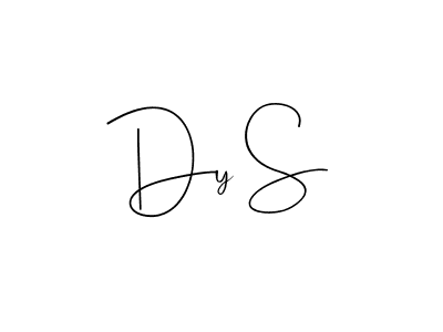 Best and Professional Signature Style for Dy S. Andilay-7BmLP Best Signature Style Collection. Dy S signature style 4 images and pictures png