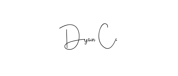 How to Draw Dyan C. signature style? Andilay-7BmLP is a latest design signature styles for name Dyan C.. Dyan C. signature style 4 images and pictures png