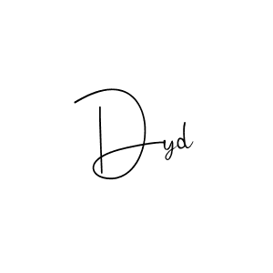 How to Draw Dyd signature style? Andilay-7BmLP is a latest design signature styles for name Dyd. Dyd signature style 4 images and pictures png