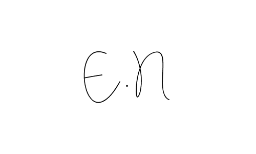 Here are the top 10 professional signature styles for the name E . N. These are the best autograph styles you can use for your name. E . N signature style 4 images and pictures png