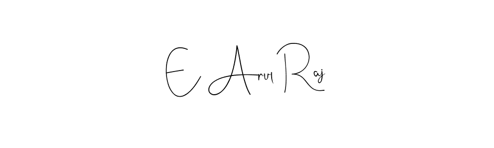 How to Draw E Arul Raj signature style? Andilay-7BmLP is a latest design signature styles for name E Arul Raj. E Arul Raj signature style 4 images and pictures png