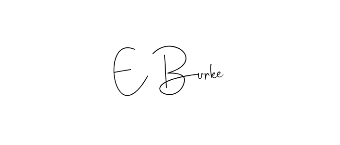 How to Draw E Burke signature style? Andilay-7BmLP is a latest design signature styles for name E Burke. E Burke signature style 4 images and pictures png