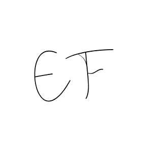 The best way (Andilay-7BmLP) to make a short signature is to pick only two or three words in your name. The name E F include a total of six letters. For converting this name. E F signature style 4 images and pictures png