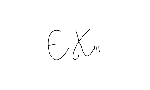 Use a signature maker to create a handwritten signature online. With this signature software, you can design (Andilay-7BmLP) your own signature for name E Kul. E Kul signature style 4 images and pictures png