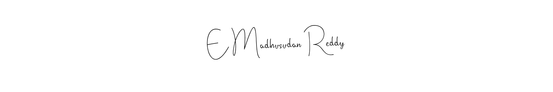 Check out images of Autograph of E Madhusudan Reddy name. Actor E Madhusudan Reddy Signature Style. Andilay-7BmLP is a professional sign style online. E Madhusudan Reddy signature style 4 images and pictures png