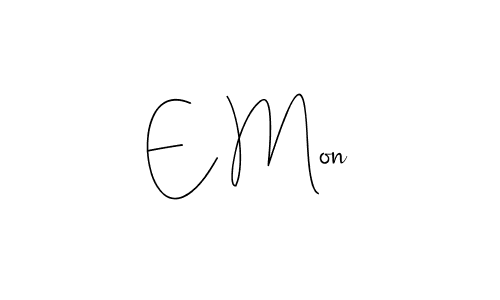 Here are the top 10 professional signature styles for the name E Mon. These are the best autograph styles you can use for your name. E Mon signature style 4 images and pictures png